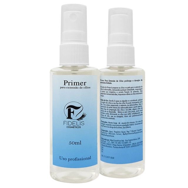 Primer Para Extensão de Cílios Fidélis 50ml