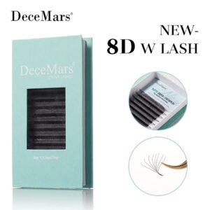 Cílios 8D Decemars Real, Curvatura D
