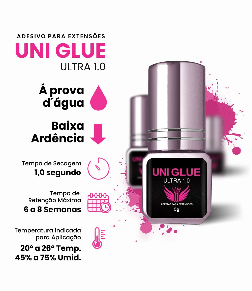 Cola Adesivo Unilashes UniGlue 1.0 3G 3ML - Imagem 3