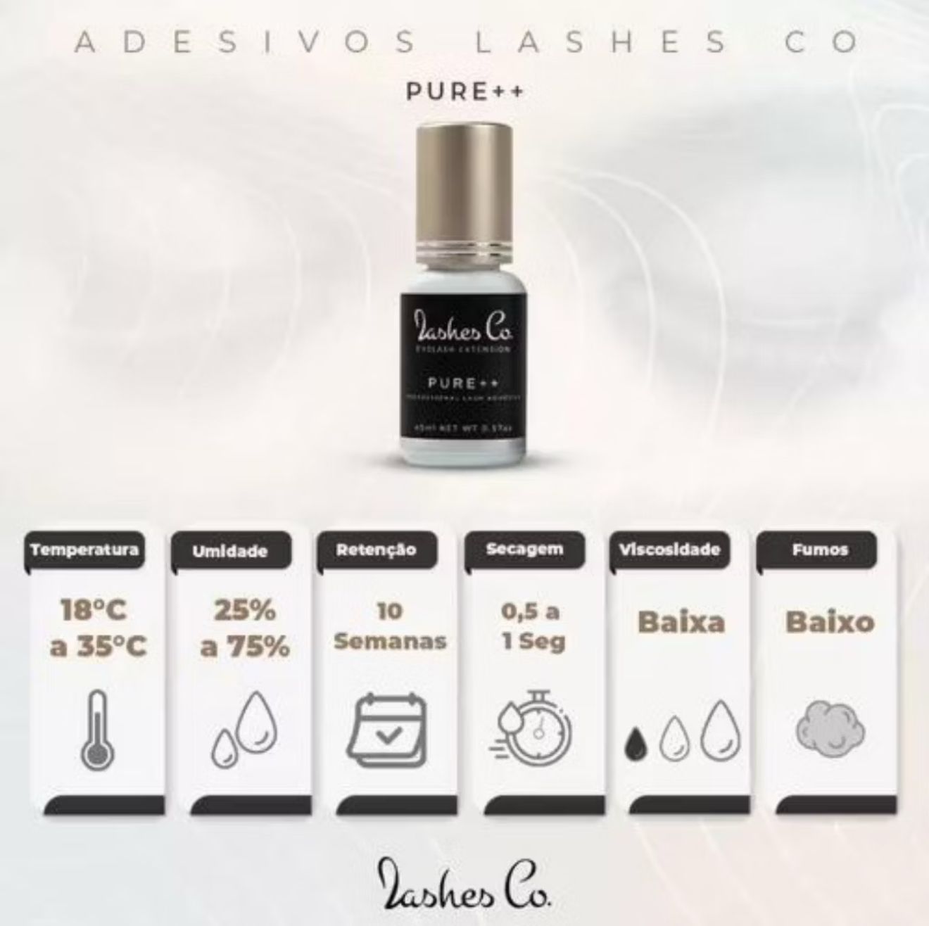 Cola adesivo - Lashes Co - Pure ++ 3G